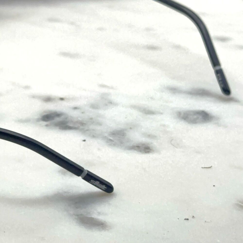 Silhouette 5369 00 6063 Rimless Silver Eyeglasses Sunglasses Frames Only 19-140 - Picture 8 of 8